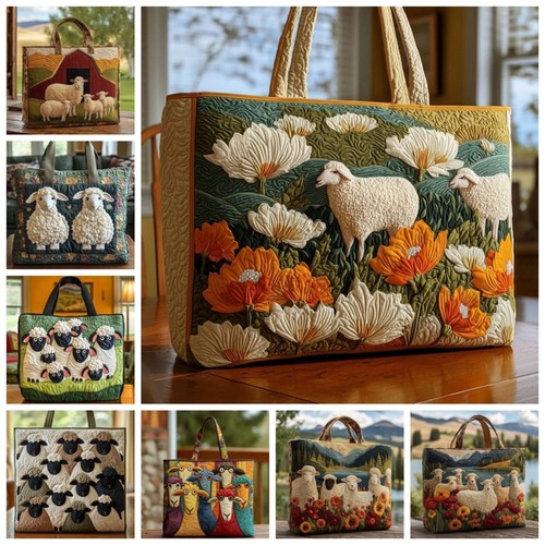 Quilted tote bag for - tote,