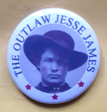 25mm Badge of The Outlaw Jesse