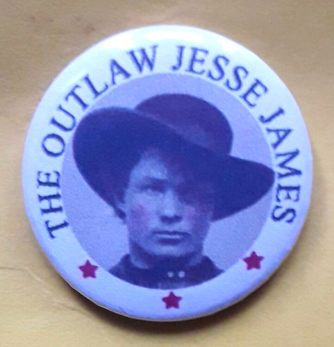 25mm badge the outlaw jesse - outlaw,