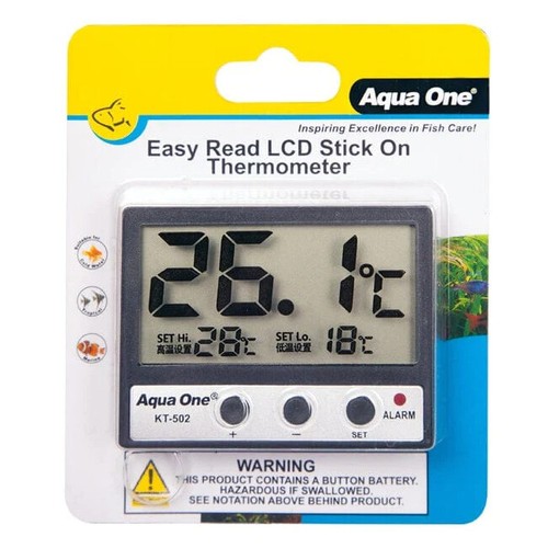 Aquarium tank thermometer aqua - aquarium,