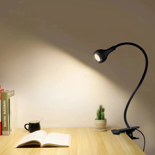 Flexible clamp reading light - flexible,
