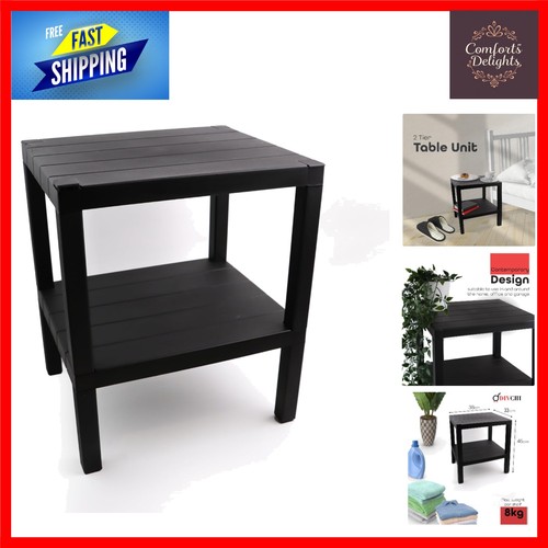 Tier side end table - side,