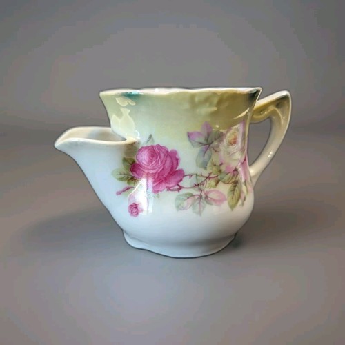 Mustache shaving cup - shaving, floral