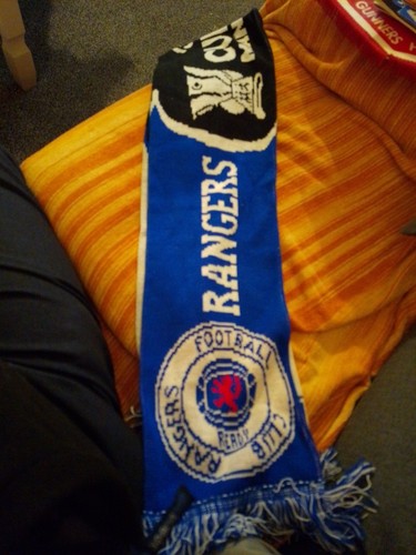 Rangers zenit football scarf - zenit,
