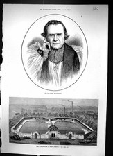 Antique Old Print 1873