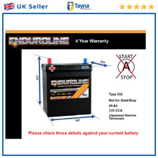 Battery fits RELIANT FOX ROBIN