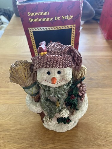 Christmas ceramic snowman - christmas,