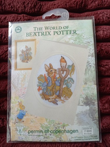 Beatrix potter cross stitch - beatrix,