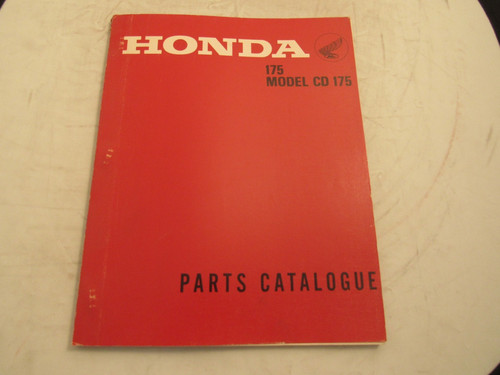 1969 honda cd175 - honda, genuine