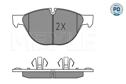 Brake pads front - pads, 241