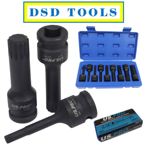 Pro tools 9pc - tools, 1/2"