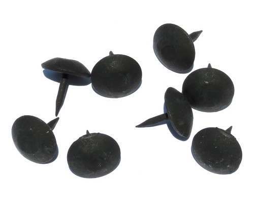 Hand forged black round - forged, 1"