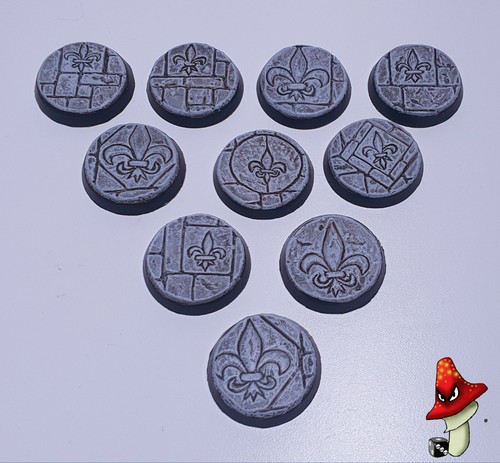 32mm fleur lis resin - 32mm,