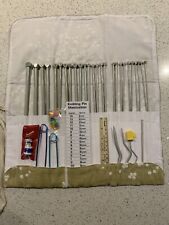Vintage Set of AERO Imperial Knitting Needles 30cm (12”) in Handmade Case & more