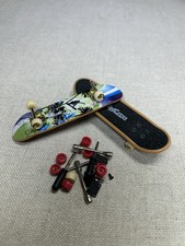 Sbego Finger Skateboard Half Pipe 2 Piece Used Condition