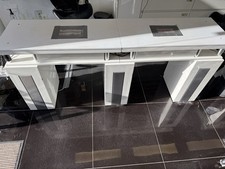 Double manicure nail table - double,