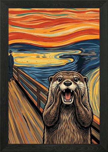 Screaming otter the scream - the,