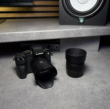 Panasonic G7 16.0MP Digital Camera - Black (14-42mm Lens) + (25m F1.7 Lens) 