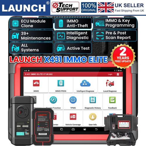 Launch x431 immo elite prog3 - immo,