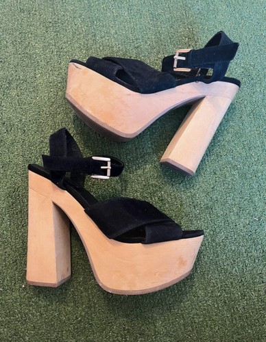 Womens topshop clog high - clog,