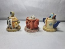 Miniature Teapot  Set x3 –