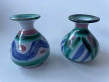Two small Tintagel Pottery bud