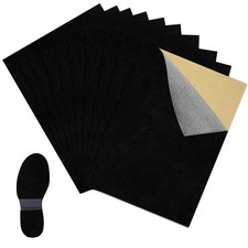 10 Pcs Stick-On Faux Suede