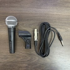 For Shure SM58S With On/Off Switch Dynamic Vocal Microphone XLR 3 Pin | U.K