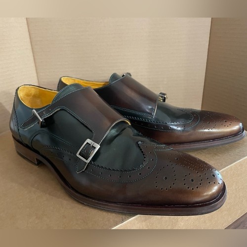 Elegant brown and green men - brown,