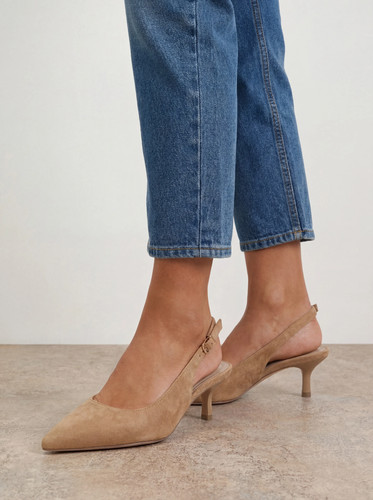 Oasis tan court shoes - oasis, womens