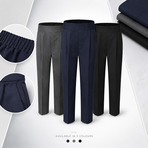 Boys school trousers half - boys,
