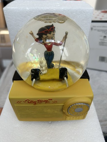 Betty boop snow globe music - betty,