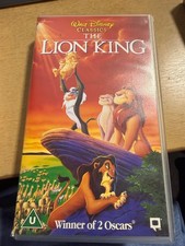 The Lion King - VHS Video Tape