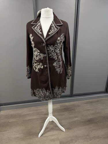 Paparazzi coat embroidered - coat,