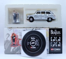 The Beatles Corgi Newspaper Taxi & Hand Painted Figures Special Model 58003