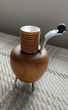 1989 Rare Vintage  Alessi Twergi Pepper Salt Mill Grinder Atomic Excellent 