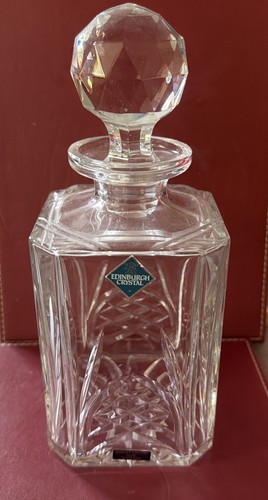 Edinburgh crystal cut square - cut,