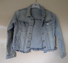 Matalan Girls Stonewashed Blue