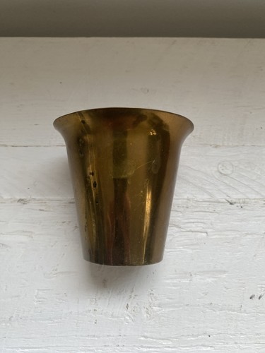 Vintage brass flower - vintage,