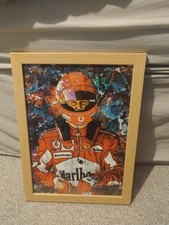 Micheal Schumacher F1 Canvas