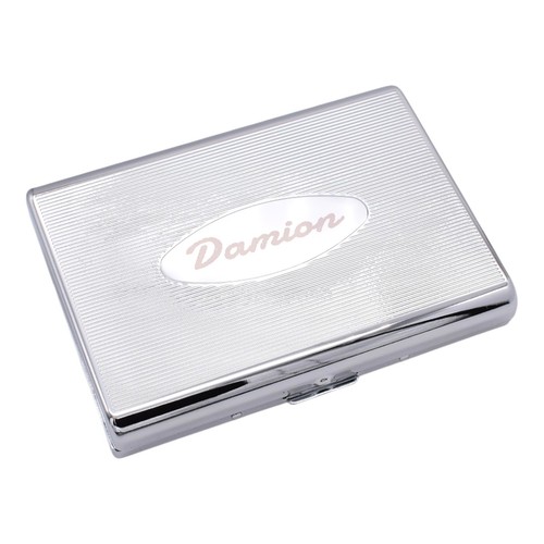 Personalised cigarette tin - personalised,