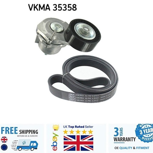 Ribbed belt set for - set, vauxhall