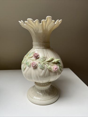 Belleek floral decorated - belleek,