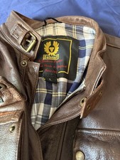 Belstaff Men's Brown Leather Jacket