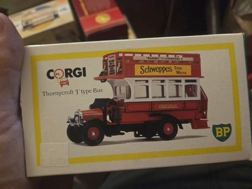 Corgi thornycroft type bus - corgi,