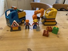 Lego Duplo Truck & Tracked Excavator 10812 