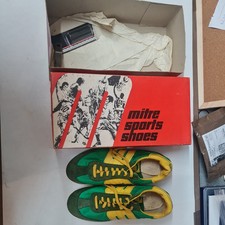 Vintage 1970S  mitre track sabre Running Spikes size 6 mint in the original box
