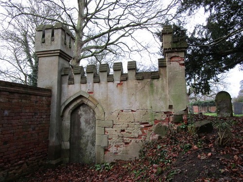 Photo 6x4 castellated gateway - photo,