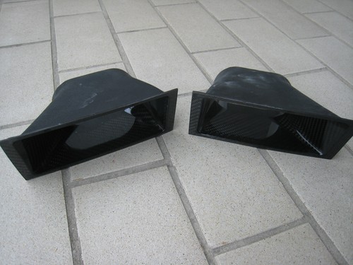 Carbon evo3 evo2 brake ducts - carbon,