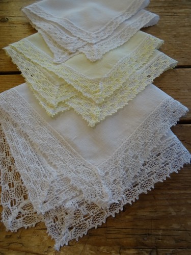 Vintage simple lace edged - lace,